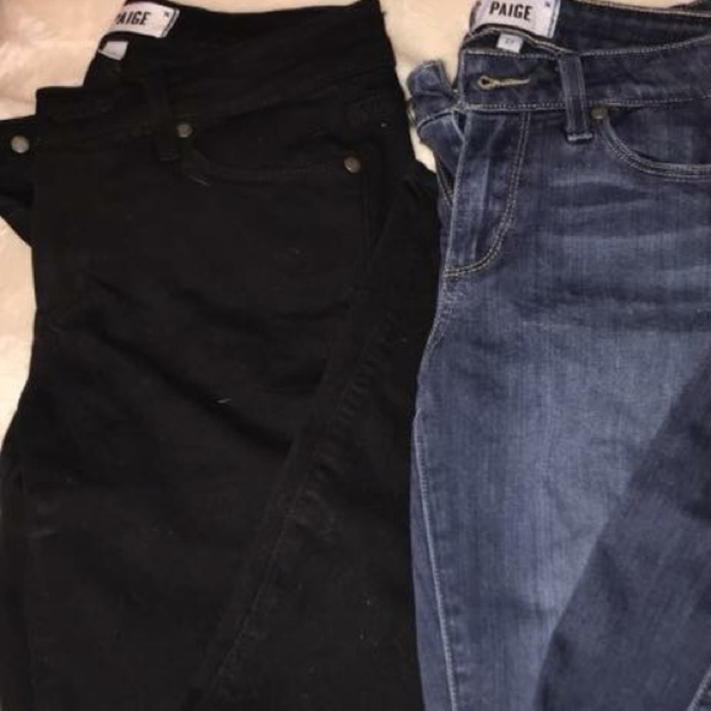 Black Paige skinny jeans